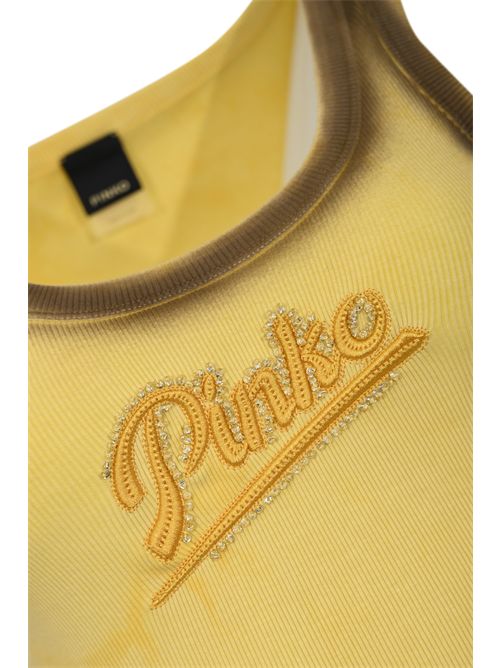 Canotta Cosmopolitan in cotone a costine PINKO | 107306 A3H5H47